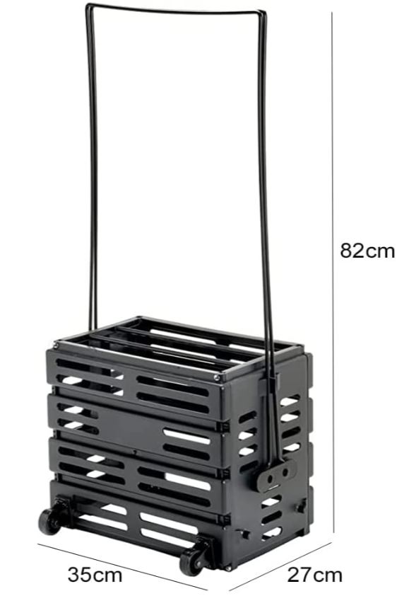Tennis Ball Basket Picker With Wheels