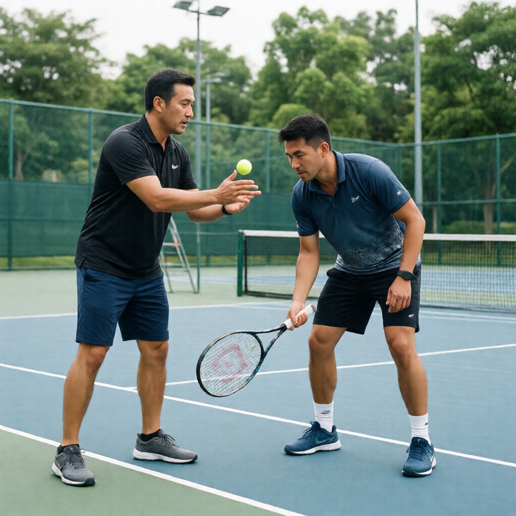 Tennis Lessons for Match Play: How Coaching Helps You Become More Confident on Court
